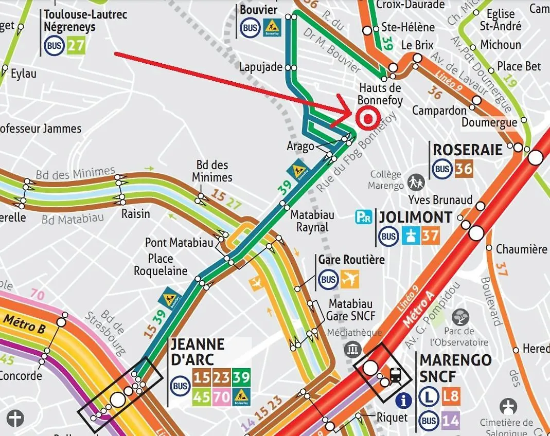 T3, 65 M2, Proche De La Gare Et Des Commerces Τουλούζη